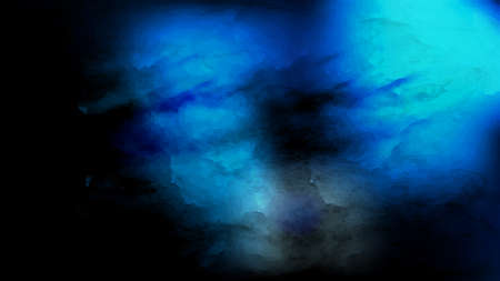 Black and Blue Grunge Watercolor Texture Background
