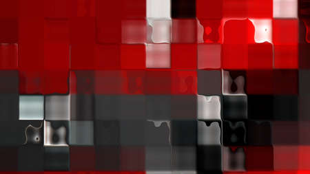 Abstract Red Black and White Graphic Backgroundの写真素材