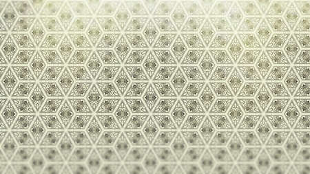 Beige Vintage Decorative Floral Ornament Background Pattern Design Templateの写真素材