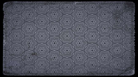 Black and Gray Vintage Ornament Background Pattern Graphic