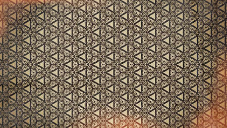 Vintage Flower Pattern Wallpaper