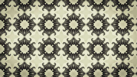 Brown Vintage Ornamental Pattern Background
