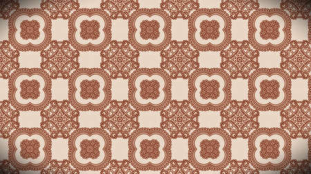 Vintage Flower Pattern Wallpaper
