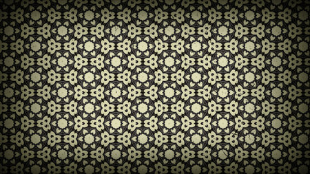 Dark Color Vintage Flower Background Pattern