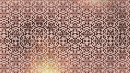 Red Vintage Floral Pattern Background Graphic
