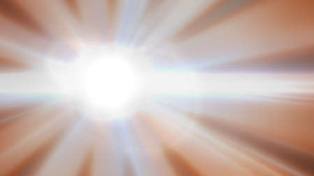 Brown and White Rays Backgroundの写真素材