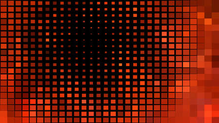 Abstract Cool Red Square Mosaic Tile Background