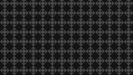 Black Seamless Square Pattern Background Illustration