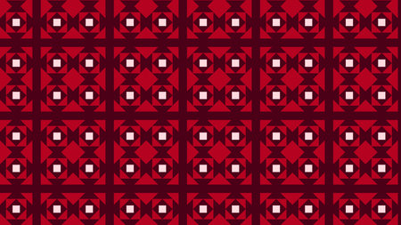 Dark Red Geometric Square Pattern Background Design