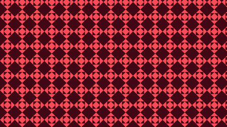 Dark Red Geometric Square Pattern