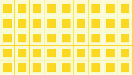 Yellow Geometric Square Pattern