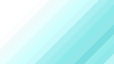 Turquoise and White Diagonal Stripes Background