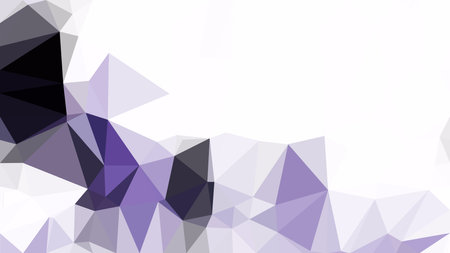 Abstract Purple and White Low Poly Background Template