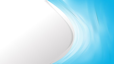 Abstract Blue and White Wave Business Backgroundの写真素材