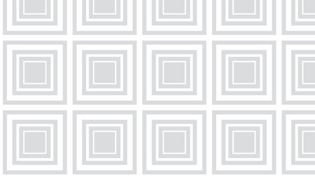 White Seamless Concentric Squares Pattern Background Vector Graphicの写真素材