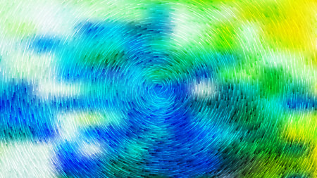 Abstract Blue Green and Yellow Texture Background Graphicの写真素材