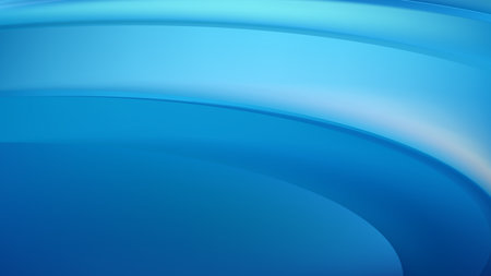 Abstract Blue Wave Background Vector Illustrationの写真素材