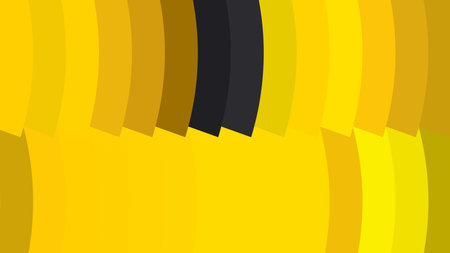 Black and Yellow Geometric Shapes Background Vectorの写真素材
