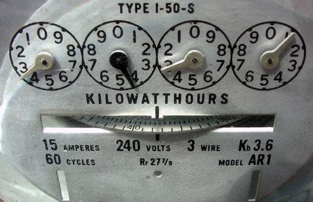 an electric meter