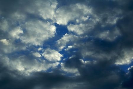 a break in the storm clouds