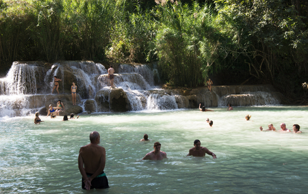 vang vieng sceneryのeditorial素材
