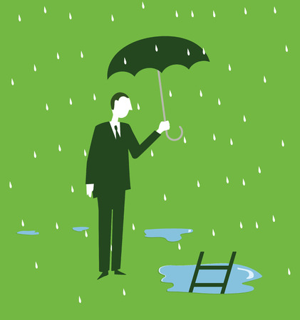 Rain Ladderのイラスト素材