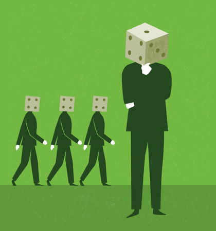 Dice Manのイラスト素材