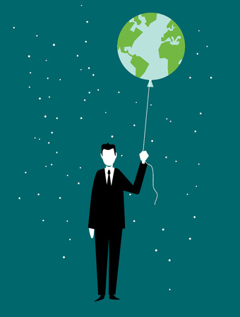 World balloonのイラスト素材