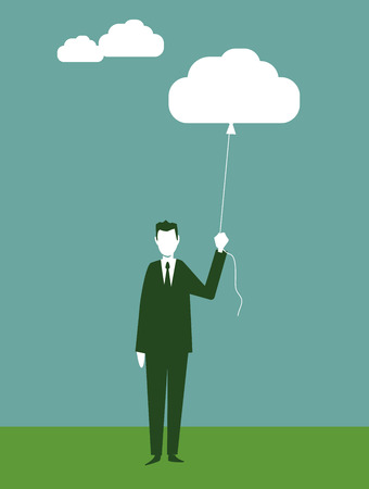 Balloon Cloudのイラスト素材