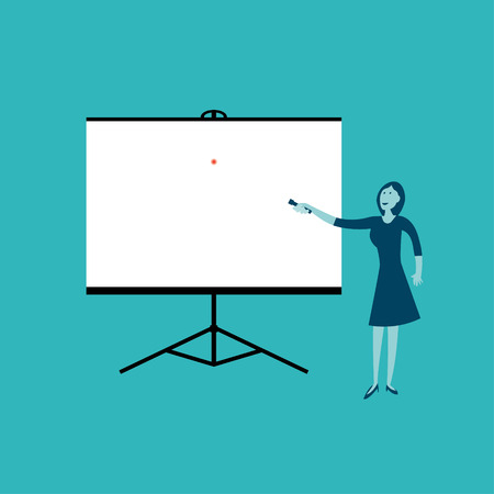 Blank Slide Showのイラスト素材