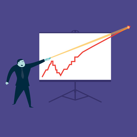 Line Graphのイラスト素材