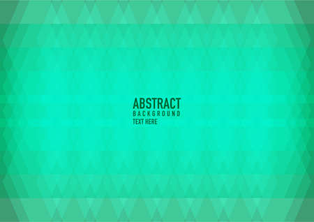 Polygon abstract on green background. Light green vector shining triangular pattern. An elegant bright illustration. Triangular pattern for your business design.のイラスト素材