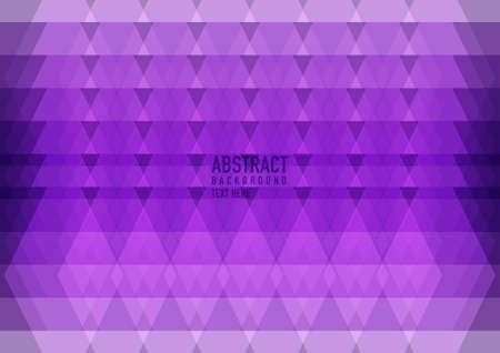 Polygon abstract on purple background. Light purple vector shining triangular pattern. An elegant bright illustration. Triangular pattern for your business design.のイラスト素材