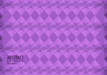 Polygon abstract on purple background. Light purple vector shining triangular pattern. An elegant bright illustration. Triangular pattern for your business design.のイラスト素材