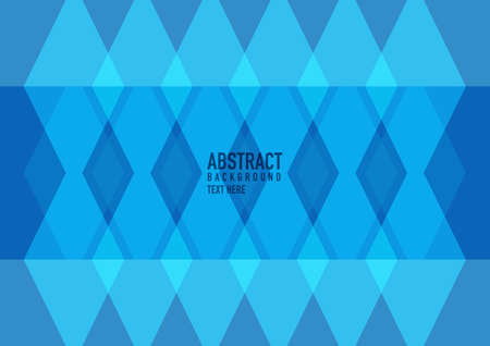 Polygon abstract on blue background. Light blue vector shining triangular pattern. An elegant bright illustration. Triangular pattern for your business design.のイラスト素材