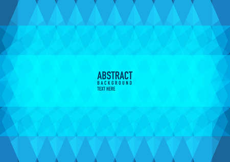 Polygon abstract on blue background. Light blue vector shining triangular pattern. An elegant bright illustration. Triangular pattern for your business design.のイラスト素材