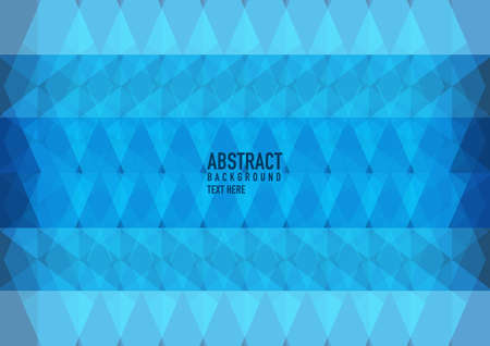 Polygon abstract on blue background. Light blue vector shining triangular pattern. An elegant bright illustration. Triangular pattern for your business design.のイラスト素材