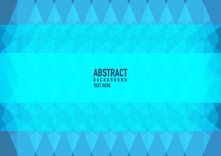 Polygon abstract on blue background. Light blue vector shining triangular pattern. An elegant bright illustration. Triangular pattern for your business design.のイラスト素材