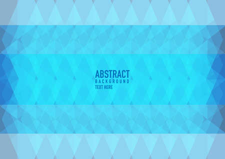 Polygon abstract on blue background. Light blue vector shining triangular pattern. An elegant bright illustration. Triangular pattern for your business design.のイラスト素材