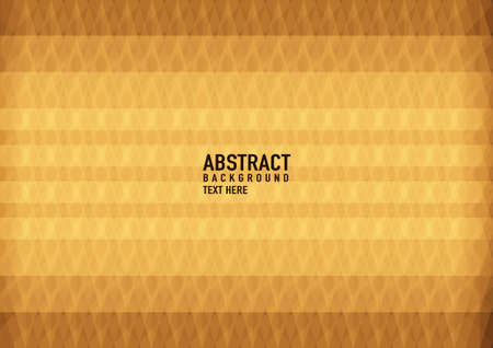 Polygon abstract on brown background. Light brown vector shining triangular pattern. An elegant bright illustration. Triangular pattern for your business design.のイラスト素材