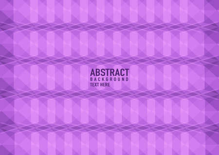 Polygon abstract on purple background. Light purple vector shining triangular pattern. An elegant bright illustration. Triangular pattern for your business design.のイラスト素材