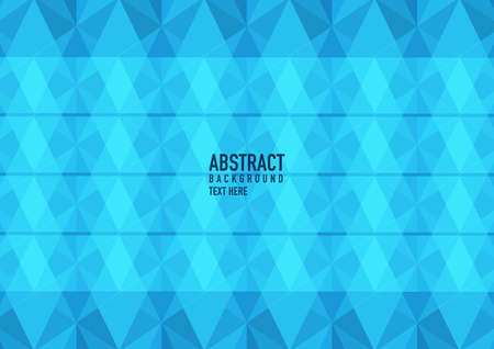 Polygon abstract on blue background. Light blue vector shining triangular pattern. An elegant bright illustration. Triangular pattern for your business design.のイラスト素材