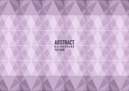 Polygon abstract on soft purple background. Light soft purple vector shining triangular pattern. An elegant bright illustration. Triangular pattern for your business design.のイラスト素材