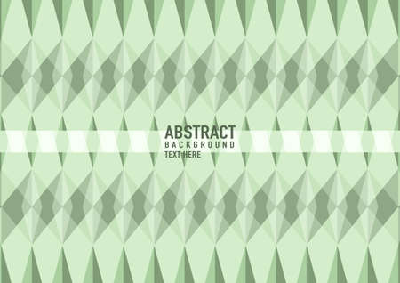 Polygon abstract on green background. Light green vector shining triangular pattern. An elegant bright illustration. Triangular pattern for your business design.のイラスト素材