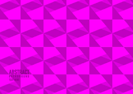 Polygon abstract on pink background. Light pink vector shining triangular pattern. An elegant bright illustration. Triangular pattern for your business design.のイラスト素材