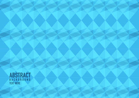 Polygon abstract on blue background. Light blue vector shining triangular pattern. An elegant bright illustration. Triangular pattern for your business design.のイラスト素材