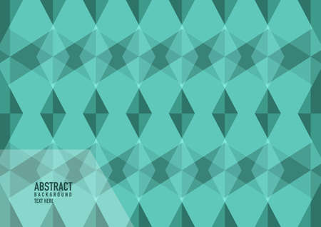 Polygon abstract on green background. Light green vector shining triangular pattern. An elegant bright illustration. Triangular pattern for your business design.のイラスト素材