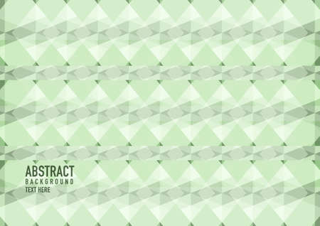 Polygon abstract on green background. Light green vector shining triangular pattern. An elegant bright illustration. Triangular pattern for your business design.のイラスト素材