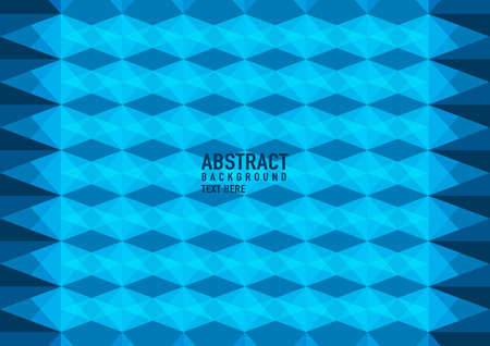 Polygon abstract on blue background. Light blue vector shining triangular pattern. An elegant bright illustration. Triangular pattern for your business design.のイラスト素材