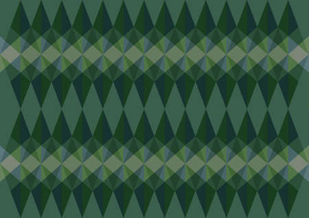 Polygon abstract on green color background. Light green color vector shining triangular pattern. An...